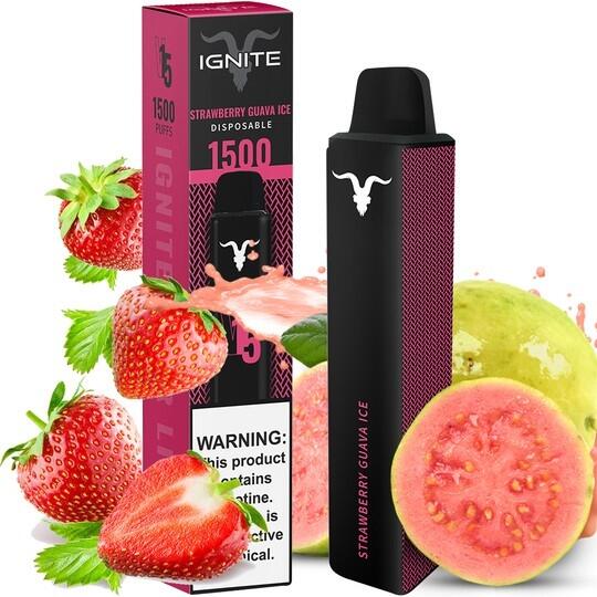 Pod Descartável Ignite V15 1500 Puffs - Banana Ice - 50mg/mL