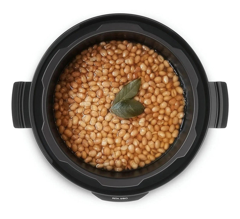 Panela de Pressão Elétrica Electrolux 5L Cor Inox Efficient por Rita Lobo PCE20 - 127V