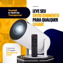 Projetor Smart Portátil Several Importados Full Hd 4k Android 11 Wi-fi Bluetooth Mini Projetor Home Theater Cinema Em Casa Cor Branco Imagem Nítida Som Potente Compatível Com Diversos Dispositivos