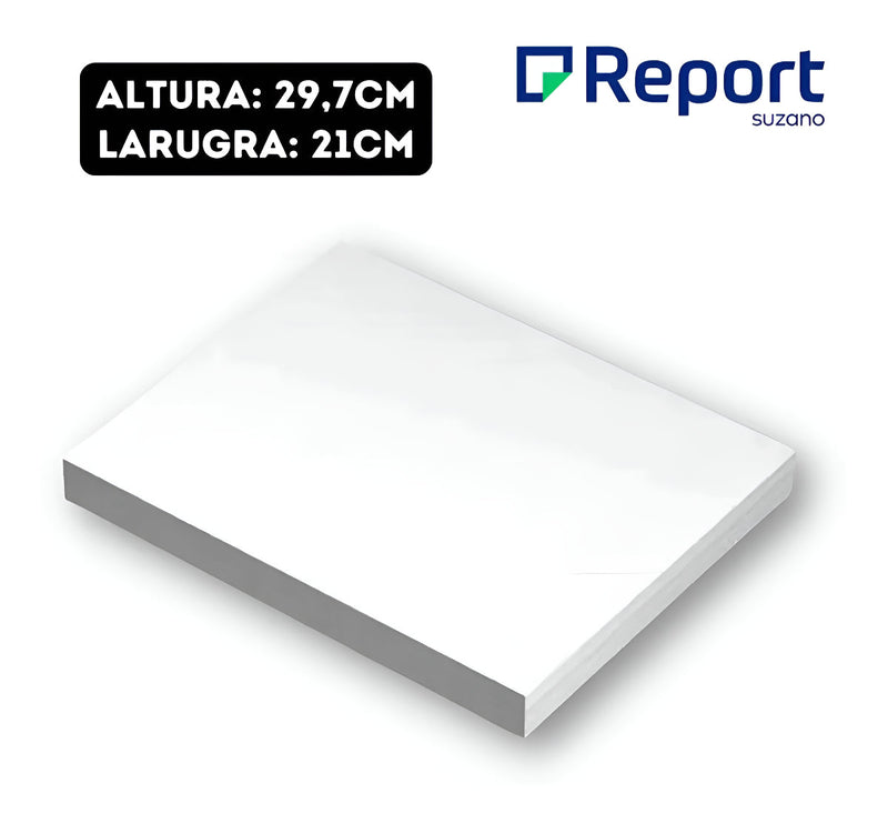 Papel A4 Sulfite Cor Branco 75g 500 Folhas Premium Resma