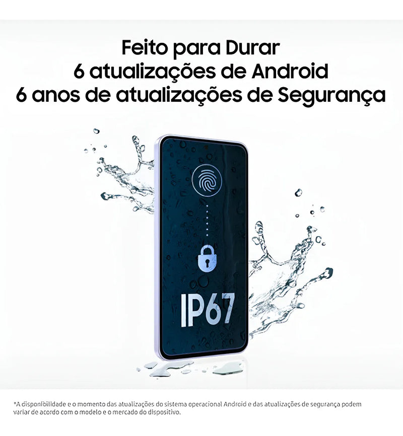 Celular Samsung Galaxy A36 5g 256gb 8gb Ram Branco