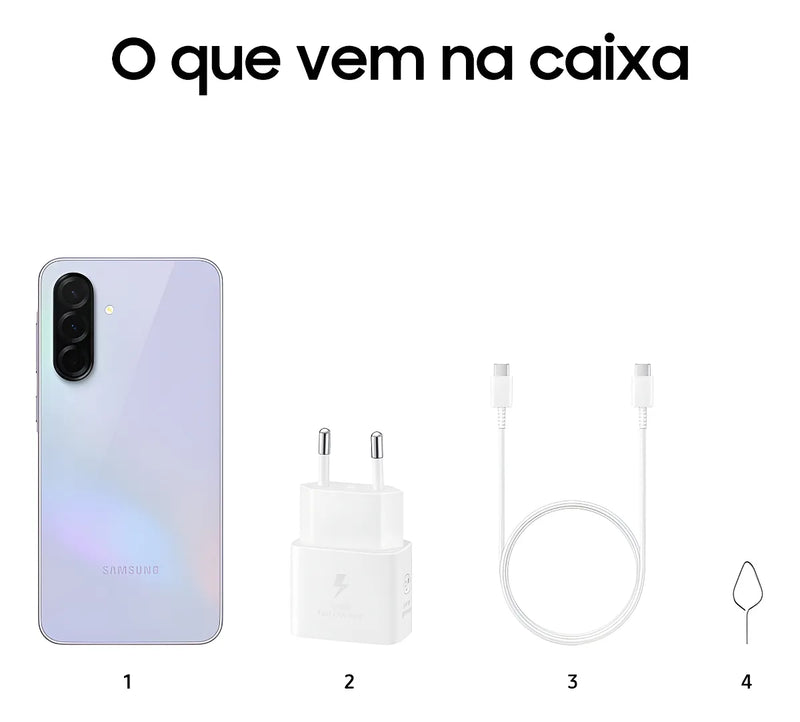 Celular Samsung Galaxy A36 5g 256gb 8gb Ram Branco