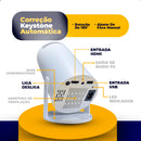 Projetor Smart Portátil Several Importados Full Hd 4k Android 11 Wi-fi Bluetooth Mini Projetor Home Theater Cinema Em Casa Cor Branco Imagem Nítida Som Potente Compatível Com Diversos Dispositivos