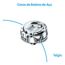 Máquina De Costura Elgin Jx-4035 Genius Plus 31 Pontos Cor Branco