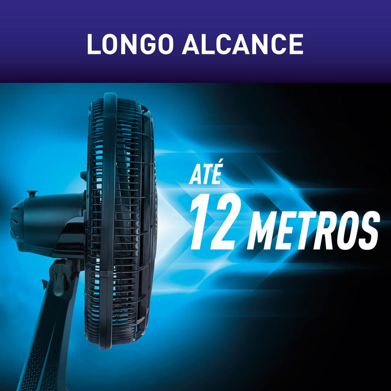 Ventilador De Mesa Arno 40cm X-treme 160w Ve94 40 Cm Preto Preto Plástico