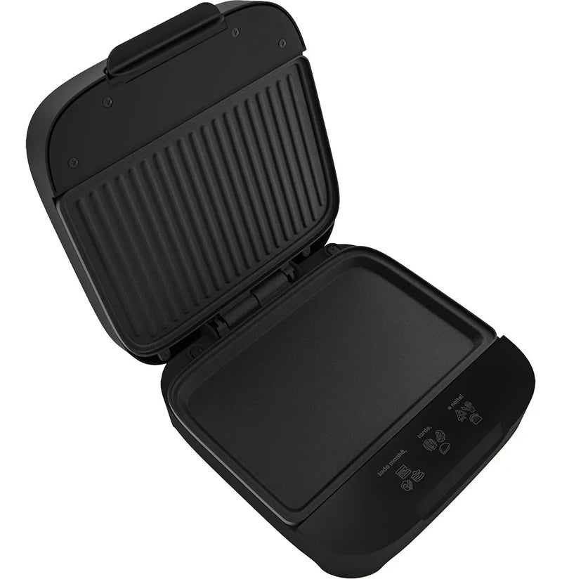 Sanduicheira Elétrica Cadence SAN400 Potência de 750W Preto