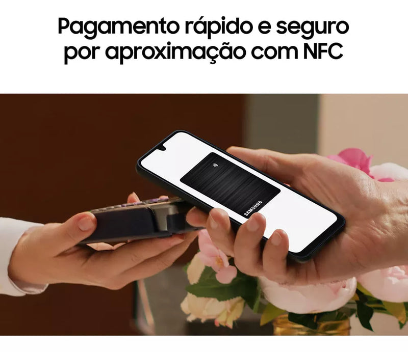 Celular Samsung Galaxy A16 5g, 128gb + 4gb Ram, Câmera De Até 50mp, Tela 6.7 , Nfc, Ip54, Bateria 5000 Mah Azul Escuro