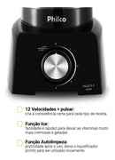 Liquidificador Philco PLQ11A 2,7L 1050W