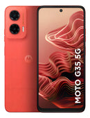 Smartphone Motorola Moto g35 5G - 128GB 12GB (4GB RAM+8GB Ram Boost) e Camera 50MP com AI NFC Tela 6.7" com Superbrilho - Verde - Vegan Leather