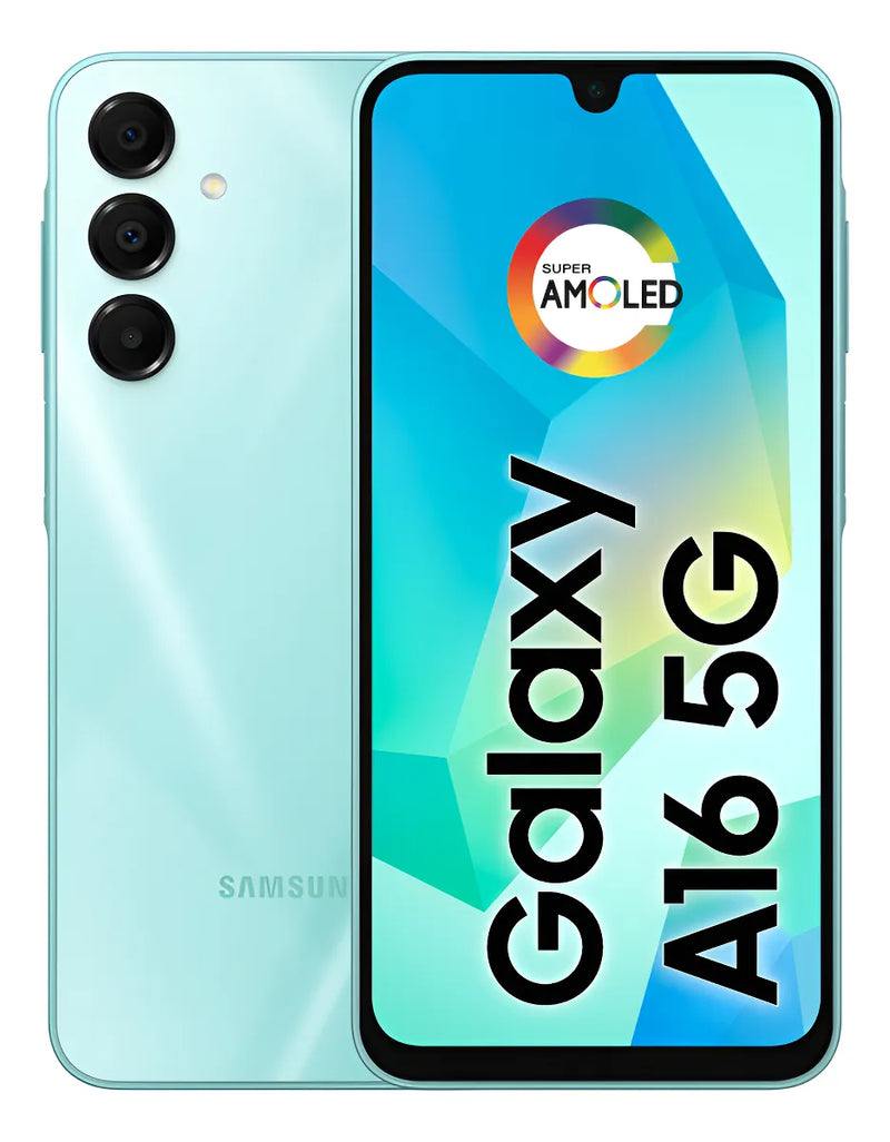 Celular Samsung Galaxy A16 5g, 128gb + 4gb Ram, Câmera De Até 50mp, Tela 6.7 , Nfc, Ip54, Bateria 5000 Mah Azul Escuro