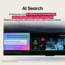 Smart TV Profissional 4K 55" LG UHD 55AU801 Processador α7 AI Ger8 Super Upscaling Google Cast Alexa Integrado Controle AI Smart Magic WebOS 25