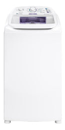 Máquina de Lavar Electrolux 8,5kg Branca Turbo Economia com Jet&amp;Clean e Filtro Fiapos (LAC09)