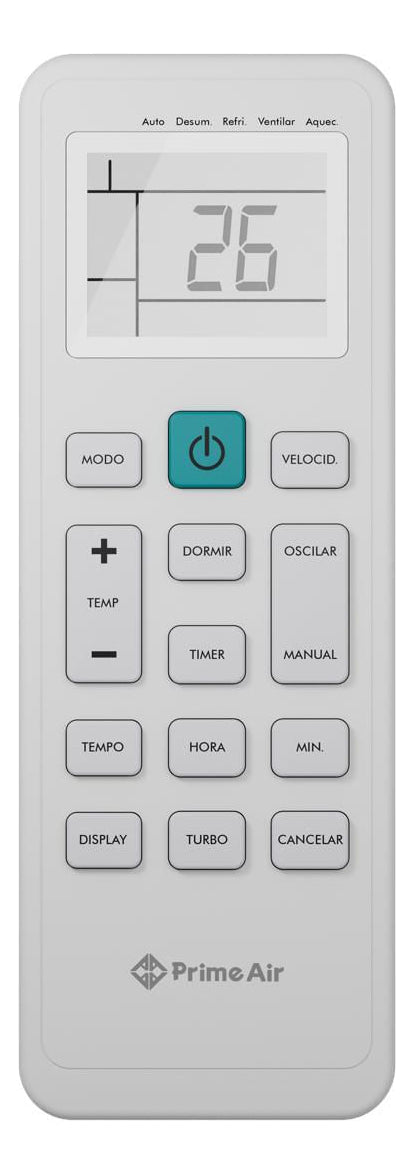 Ar-condicionado Split Inverter 12000 Btu/h Prime Air F 12fc Cor Branco