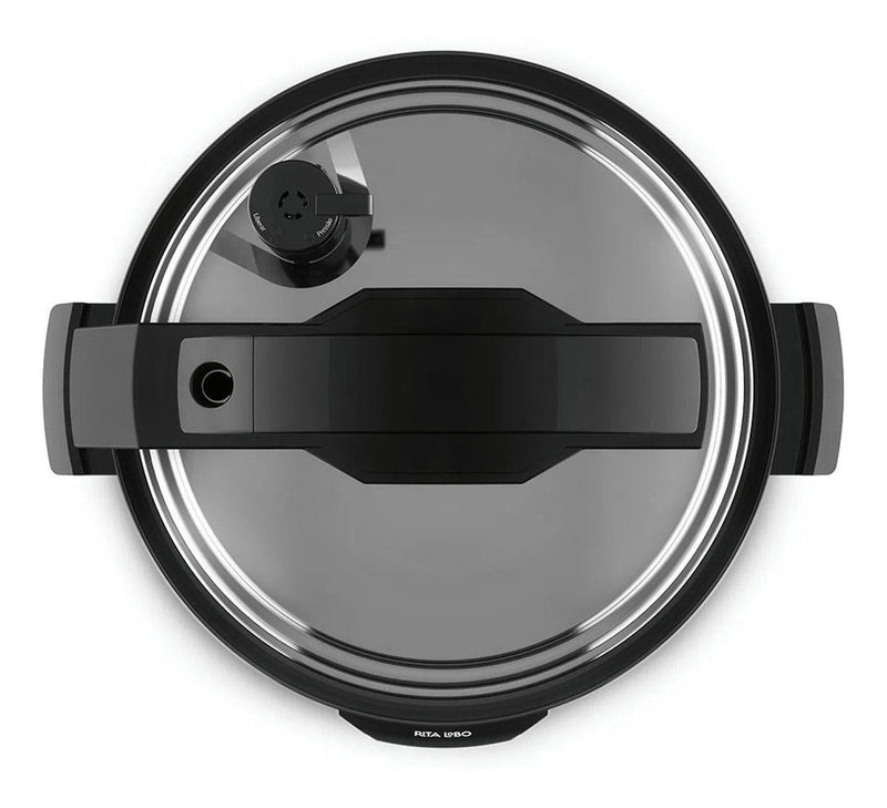 Panela de Pressão Elétrica Electrolux 5L Cor Inox Efficient por Rita Lobo PCE20 - 127V