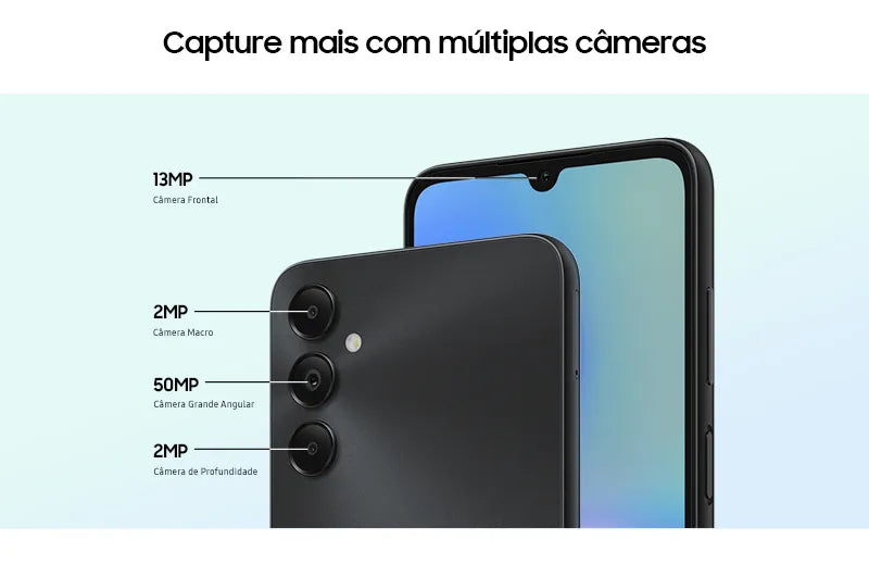 Samsung Galaxy A05s Dual SIM 128 GB Prateado 4 GB RAM