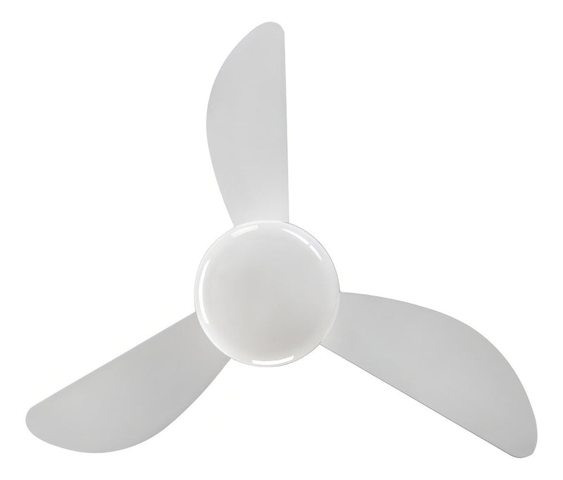 Ventilador de teto Ventisol Fênix branco com 3 pás de plástico 96 cm de diâmetro