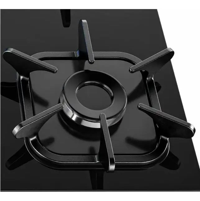 Cooktop Mueller 5 bocas Preto com Queimador Tripla chama