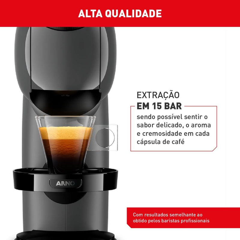 Nescafé Dolce Gusto Arno Genio S Basic Cinza Escuro Dgs5