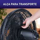 Ventilador De Mesa Arno 40cm X-treme 160w Ve94 40 Cm Preto Preto Plástico