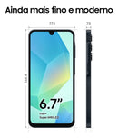 Celular Samsung Galaxy A16 5g, 128gb + 4gb Ram, Câmera De Até 50mp, Tela 6.7 , Nfc, Ip54, Bateria 5000 Mah Azul Escuro