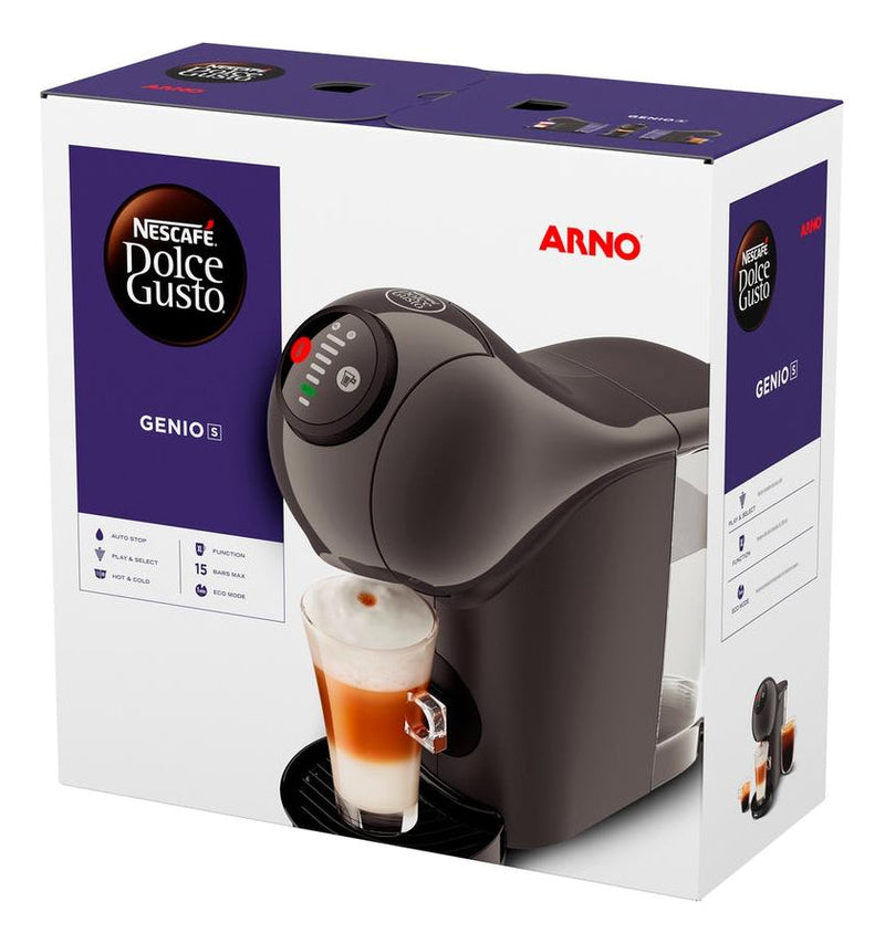 Nescafé Dolce Gusto Arno Genio S Basic Cinza Escuro Dgs5