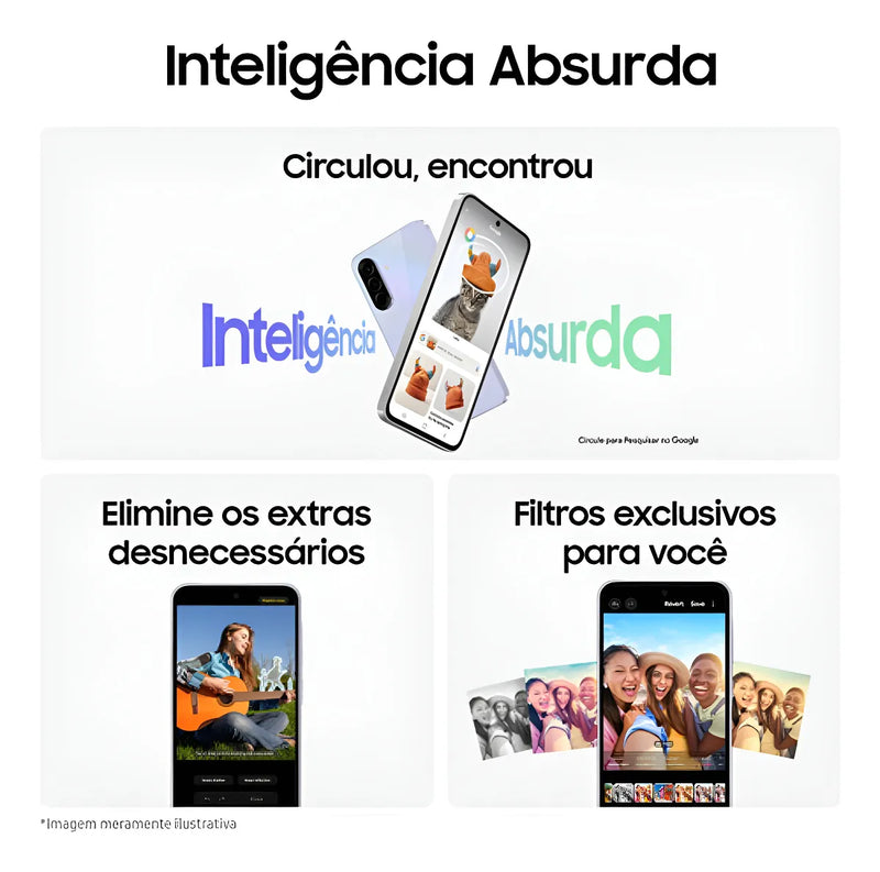 Celular Samsung Galaxy A36 5g 256gb 8gb Ram Branco