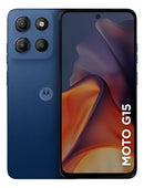 Smartphone Motorola Moto G15 - 128gb 12gb (4gb Ram+8gb Ram Boost) E Camera 50mp Com Ai E Night Vision Bateria De 5200 Mah Tela Fhd+ 6.7 Com Superbrilho Nfc Azul Claro
