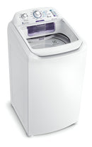 Máquina de Lavar Electrolux 8,5kg Branca Turbo Economia com Jet&amp;Clean e Filtro Fiapos (LAC09)