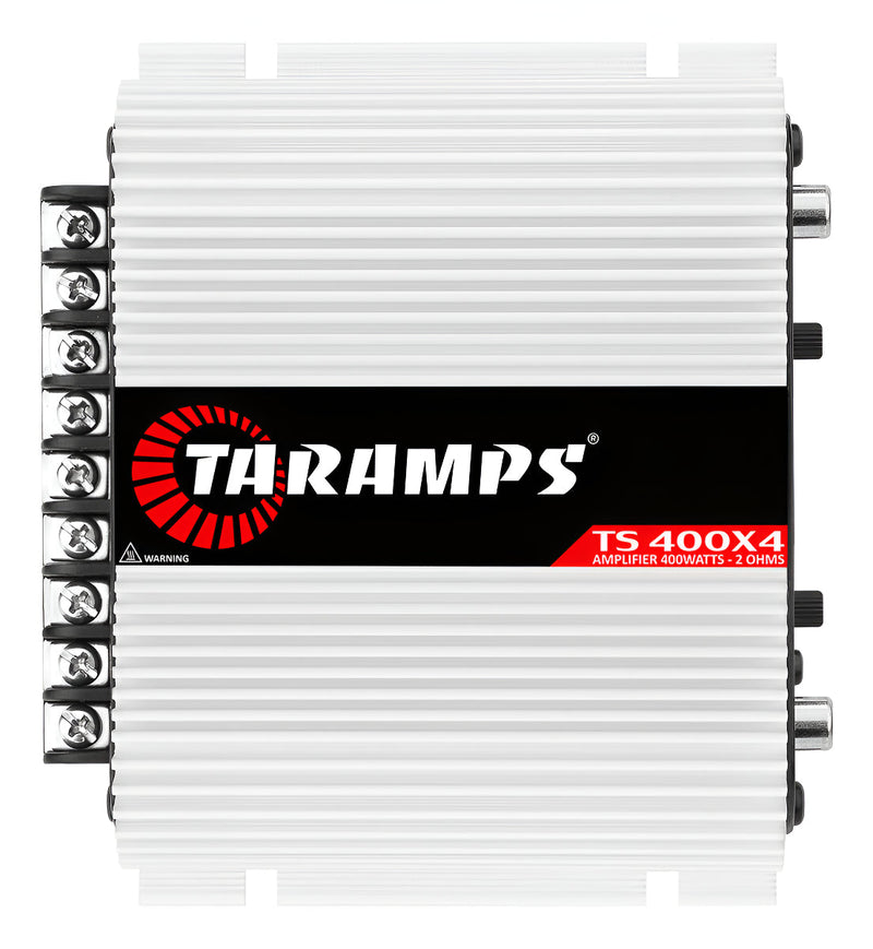 Modulo Taramps Ts400x4 Potencia de 400watts 2 Ohms Amplificador 400rms T400 4 Canais Som Automotivo 2 Ohms Rca Ts 400x4 Crossover
