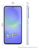 Celular Samsung Galaxy A36 5g 256gb 8gb Ram Branco