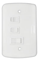 Ventilador de teto Ventisol Fênix branco com 3 pás de plástico 96 cm de diâmetro