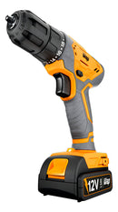 Parafusadeira E Furadeira A Bateria WAP Bpf 12k3.2 Com Maleta