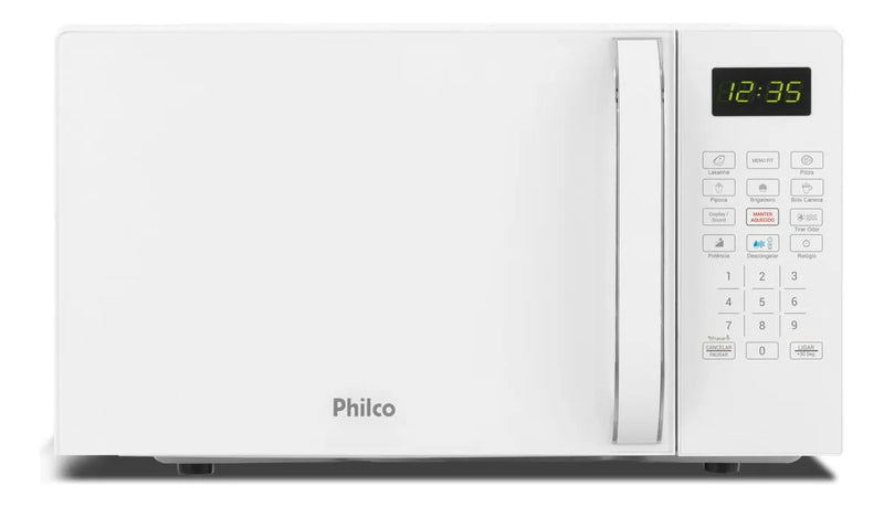 Micro-ondas Philco 20 L Pmo23bb Multifunções Branco 127/220v