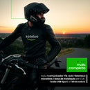 Fone De Ouvido Para Capacete Bluetooth Headset Rgb Sem Fio Kateluo