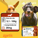 Simparic 20 Mg 5,1 A 10 Kg 1 unidade Zoetis