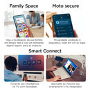 Smartphone Motorola Moto g35 5G - 128GB 12GB (4GB RAM+8GB Ram Boost) e Camera 50MP com AI NFC Tela 6.7" com Superbrilho - Verde - Vegan Leather