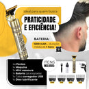 Maquina Maquininha De Cortar Cabelo Barbeador Eletrico Aparador De Pelos Acabamento Dragão Buda Profissional Kamufla