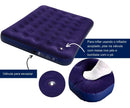 Colchão Inflável Casal Com Inflador Acoplado Multiuso - Mor