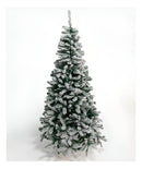 Chibrali Imperial Árvore De Natal Luxo Pinheiro Neve 2,10m 1.062 Galhos Cor Nevada