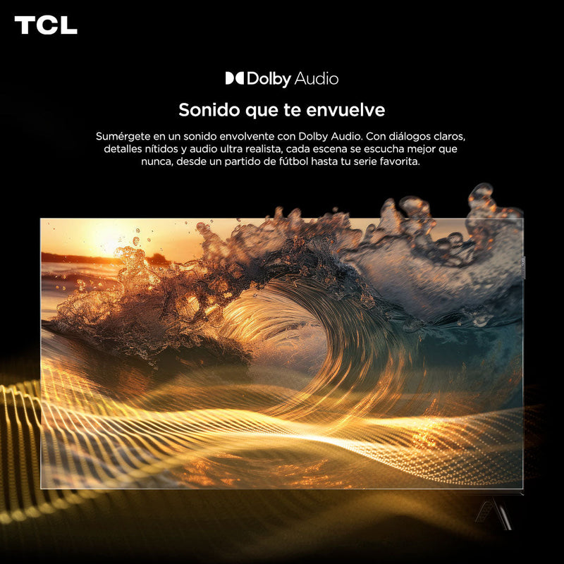 Smart TV TCL 40 Polegadas Full HD QLED S5K WiFi Bluetooth Google TV 2 HDMI HDR10 Dolby Audio 40S5K