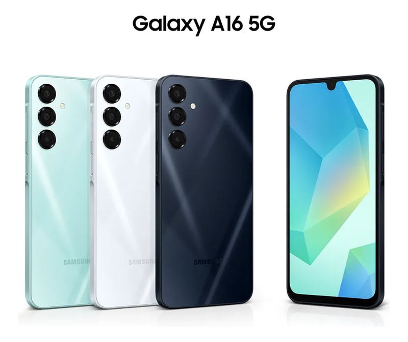 Celular Samsung Galaxy A16 5g, 128gb + 4gb Ram, Câmera De Até 50mp, Tela 6.7 , Nfc, Ip54, Bateria 5000 Mah Azul Escuro