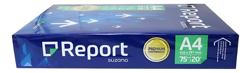 Papel A4 Sulfite Cor Branco 75g 500 Folhas Premium Resma