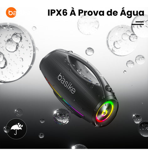 200w Caixa De Som Bluetooth Portátil 36h Tws Ipx6 Boombox