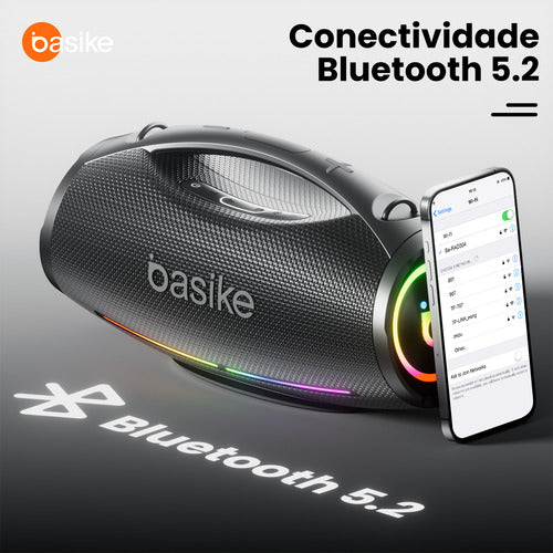 200w Caixa De Som Bluetooth Portátil 36h Tws Ipx6 Boombox