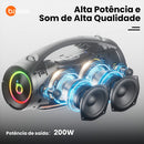 200w Caixa De Som Bluetooth Portátil 36h Tws Ipx6 Boombox